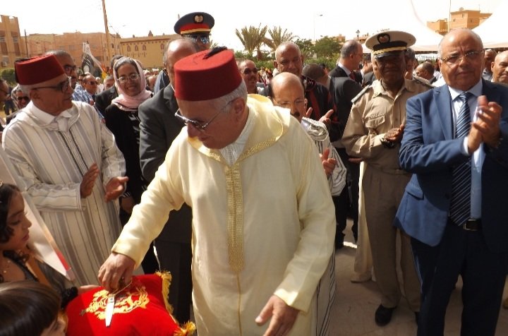 الوالي بوشعاب يحضيه يشرف على عدة أنشطة بجماعة الرشيدية