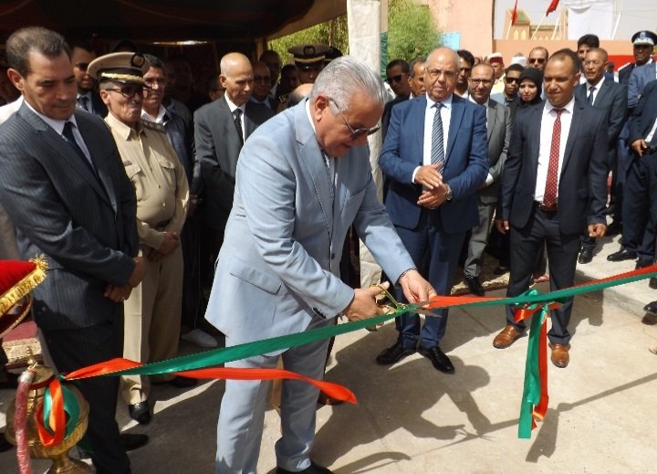 والي جهة درعة تافيلالت يشرف على عدة أنشطة تنموية بجماعتي كلميمة وتادغوست