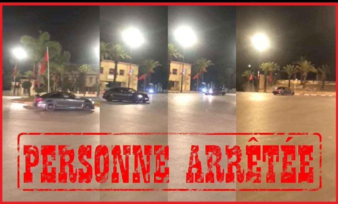 امن مكناس ينجح في توقيف شاب يقود سيارة بسرعة جنونية واستعراضية خطيرة