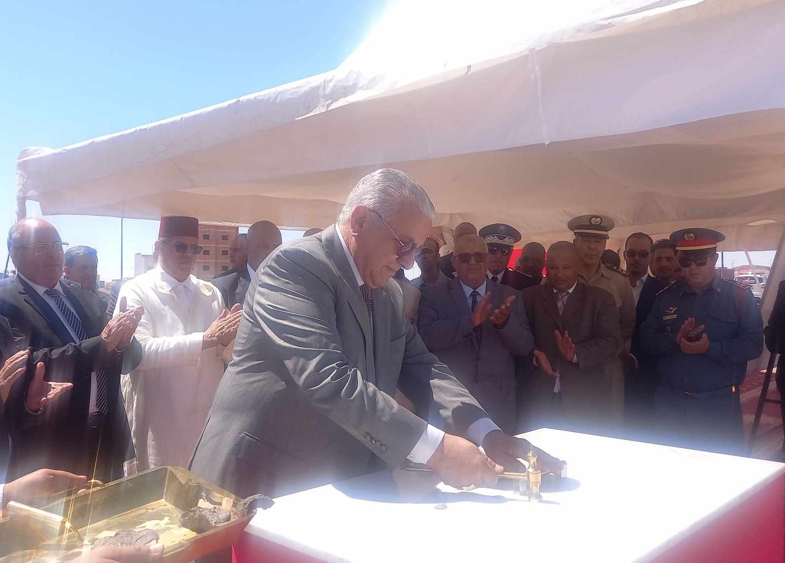 بوشعاب يحضيه يواصل تدشين مشاريع تنموية بالرشيدية تخليدا لثورة الملك والشعب