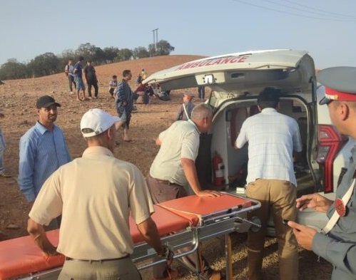 مروع.. عشرات الجرحى في حادثة سير خطيرة ضواحي خنيفرة _ (صور)