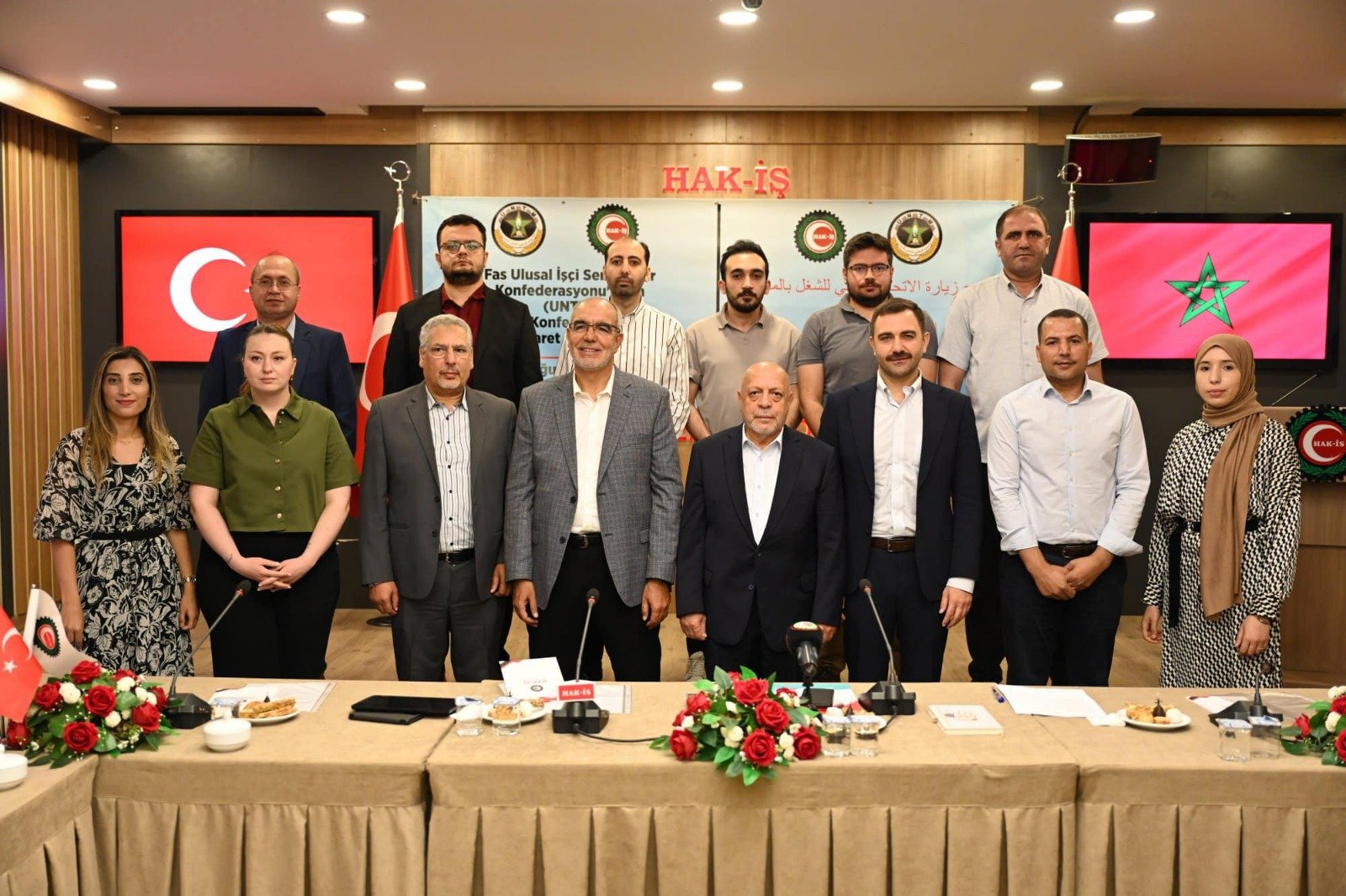 الاتحاد الوطني للشغل بالمغرب ونقابة حقيش التركية يؤكدان على دعم الوحدة الترابية للبلدين ومواجهة النزعات الانفصالية