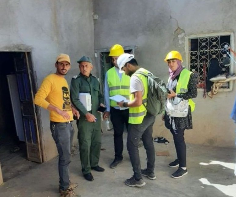 إقليم الحوز: استمرار عملية جرد وإحصاء المباني المتضررة