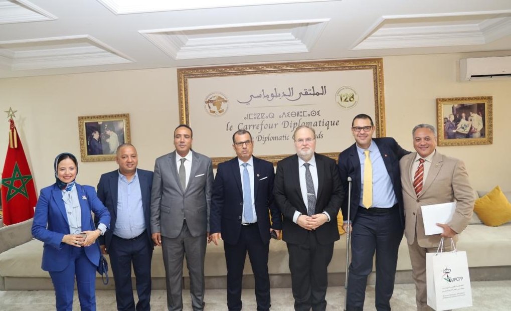 عبد العزيز الدرويش رئيس الجمعية المغربية لرؤساء مجالس العمالات يحل ضيفا على الملتقى الدبلوماسي