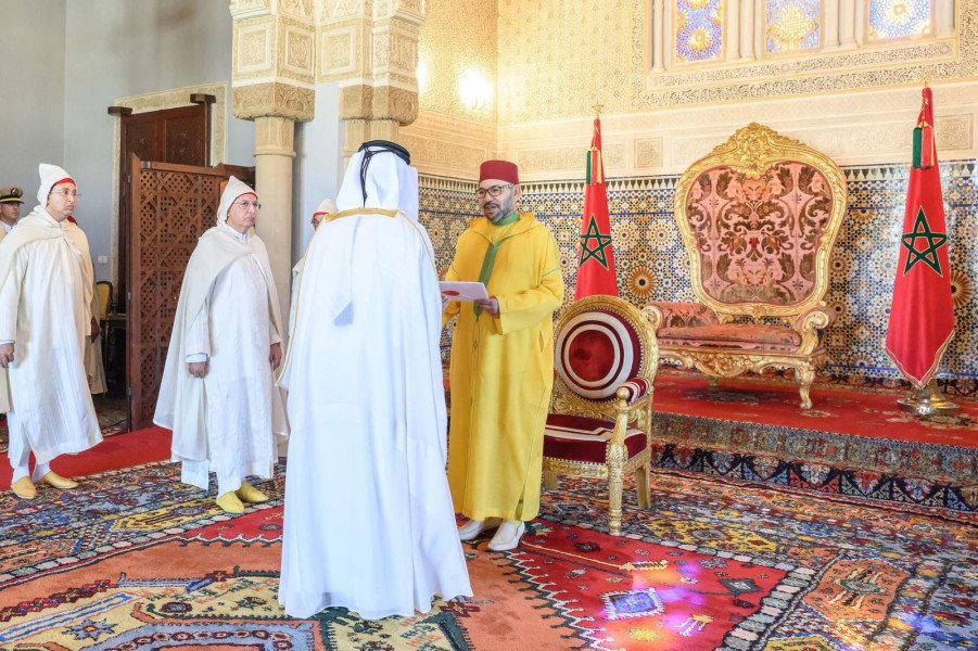 جلالة الملك محمد السادس يستقبل عددا من السفراء الأجانب