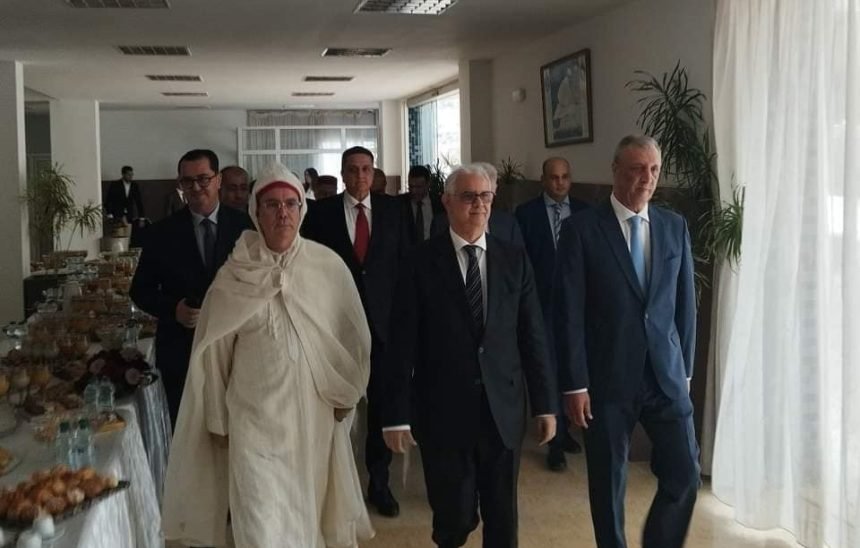 بركة يشرف على تنصيب الزيتوني عاملا لإقليم الحسيمة