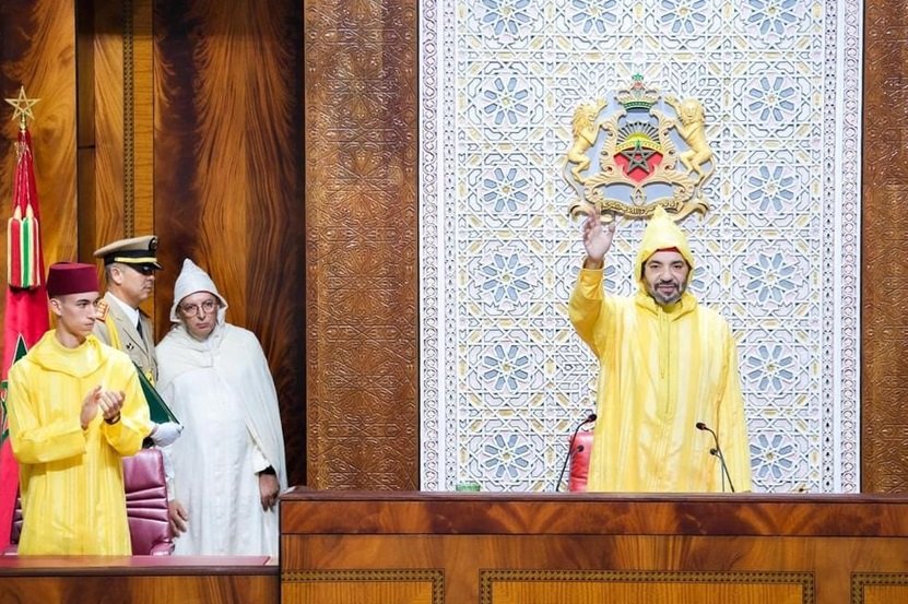 الملك يترأس افتتاح الدورة الأولى من السنة التشريعية الثالثة من الولاية التشريعية ال11
