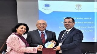 مشاركة رئيس الجمعية المغربية لرؤساء مجالس العمالات في أشغال الجلسة العامة الرابعة عشرة للجمعية الجهوية والمحلية الأورو متوسطية