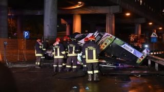 إيطاليا.. 21 قتيلا على الأقل في حادث سقوط حافلة من على جسر بالبندقية