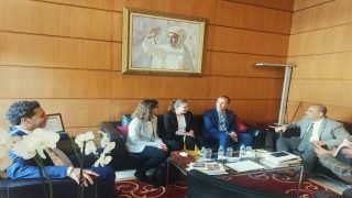 وفد من بلدية مونهايم أم رين الألمانية يقوم بزيارة لمجلس عمالة الرباط