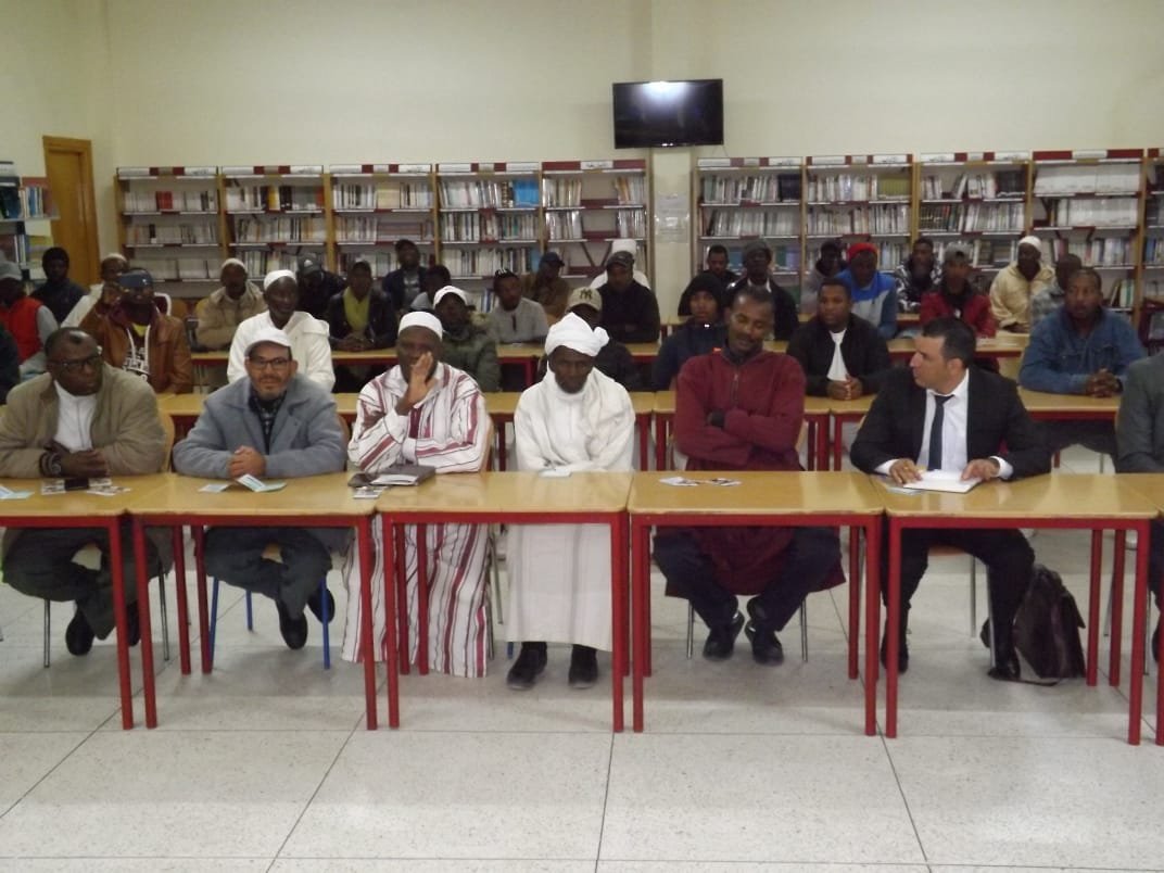 لقاء تحسيسي وتواصلي لأعضاء جمعية يرمى كناوة بمدينة زاكورة