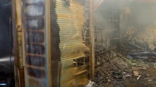 الدار البيضاء.. اندلاع حريق مهول بـ”جوطية درب غلف”