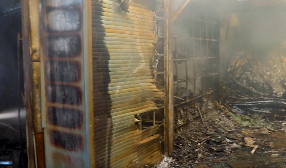 الدار البيضاء.. اندلاع حريق مهول بـ”جوطية درب غلف”