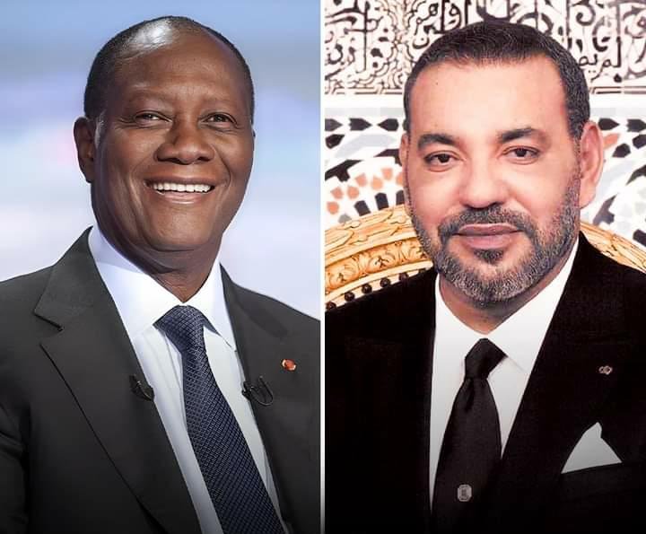 الملك محمد السادس يهنئ رئيس الكوت ديفوار بمناسبة فوز بلاده بكأس أمم إفريقيا