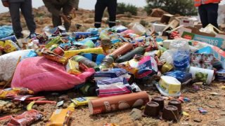 إتلاف 70 طنا من السلع الغذائية الفاسدة