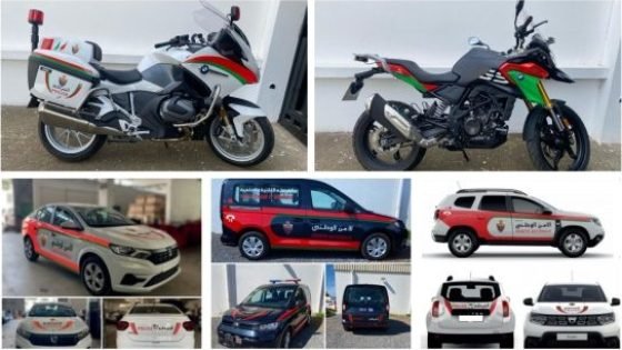 أسطول مركبات الشرطة يتعزز بـ594 مركبة ودراجة نارية جديدة (صور)