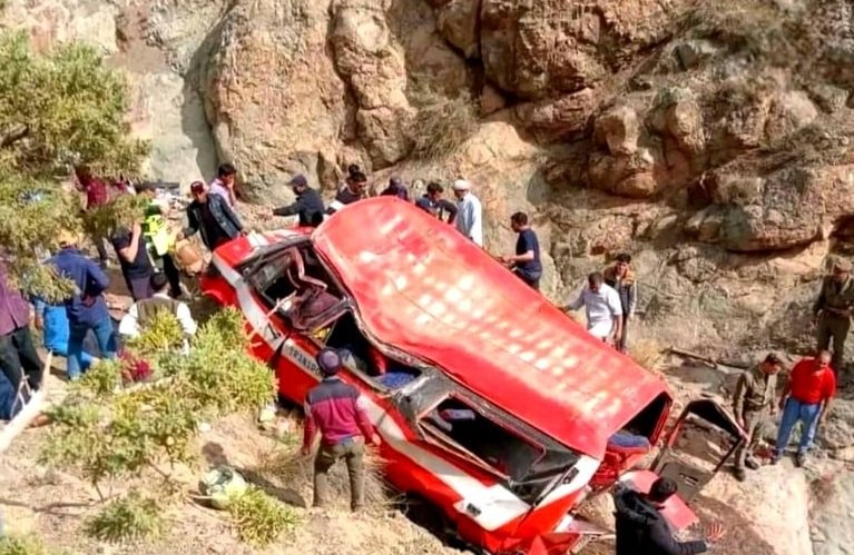 ارتفاع عدد ضحايا حادثة سير أزيلال