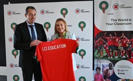 اتفاقية شراكة بين الجامعة الملكية لكرة القدم والمنظمة الكندية LCI ÉDUCATION