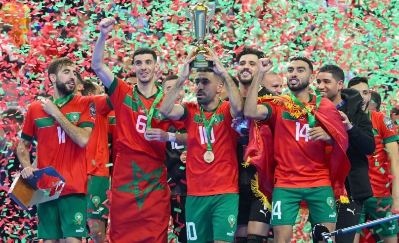المنتخب المغربي للفوتسال يرتقي إلى المركز الثامن عالميا
