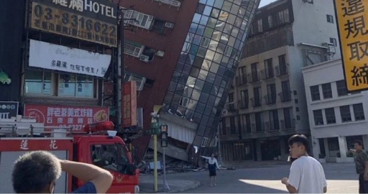 زلزال عنيف بقوة 7.5 درجات قرب تايوان