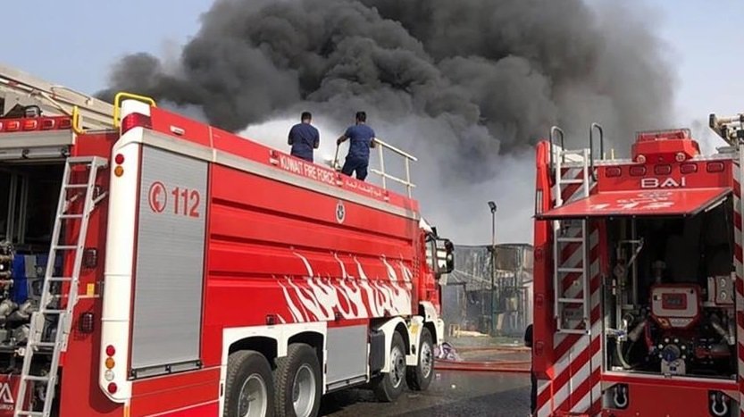 ارتفاع حصيلة قتلى حريق الكويت إلى 49
