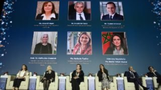 الوزراء العرب المشاركون في المؤتمر الدولي الأول حول اقتصاد الرعاية والحماية الاجتماعية يجتمعون بالرباط