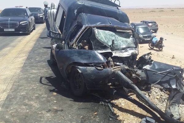خطير..حادث سير مأساوي ينهي حياة 5 أشخاص ببولمان