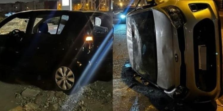 خطير..هجوم بالحجارة على سيارة زوجة و إبنة أحد لاعبي الرجاء بأكادير
