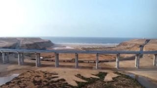 افتتاح الطريق السيار الرابط بين مدينتي كلميم والعيون