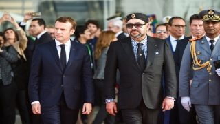 جلالة الملك محمد السادس يرحب بالموقف الفرنسي ويدعو ماكرون الى زيارة المغرب
