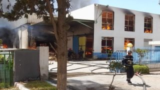 اندلاع حريق بوحدة متخصصة في صناعة المناديل الورقية بالمنطقة الصناعية ببرشيد