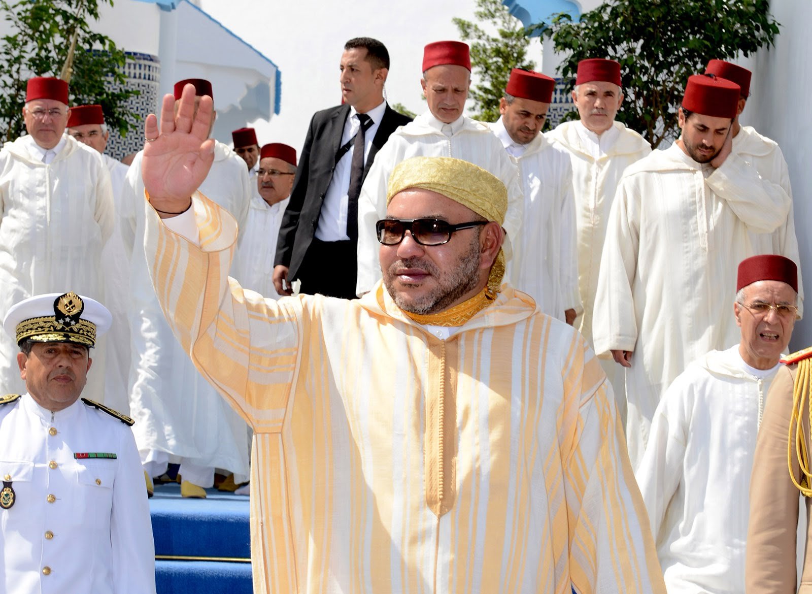 جلالة الملك يتوصل ببرقية تهنئة من خادم الحرمين الشريفين بمناسبة عيد العرش المجيد