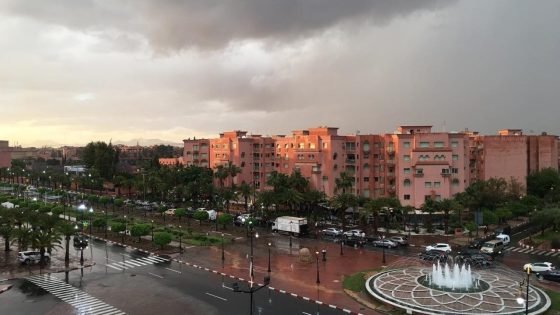 أجواء حارة مع نزول قطرات مطرية ببعض المناطق