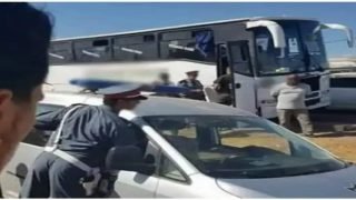 ميدلت: توقيف حافلة للنقل الطرقي تشتغل بمأذونية مزورة  