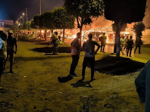 القنيطرة..إندلاع حريق بسوق لبيع الملابس المستعملة