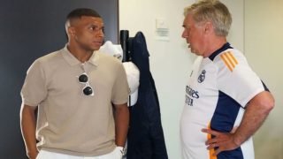 أنشيلوتي يطمئن جمهور ريال مدريد: “لا داعي للقلق بشأن مبابي”