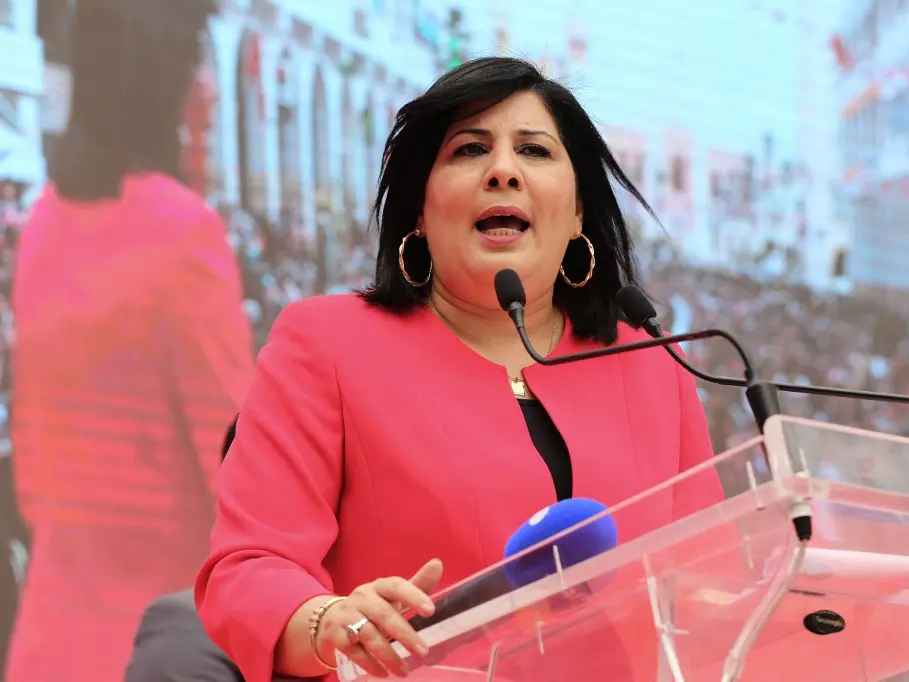 سنتان سجنا في حق عبير موسي المرشحة المحتملة للإنتخابات الرئاسية في تونس (هيئة الدفاع)