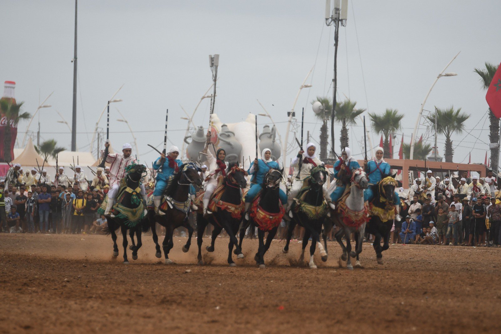 الجديدة: الخيل والبارود يخلقان الحدث بموسم مولاي عبد الله أمغار