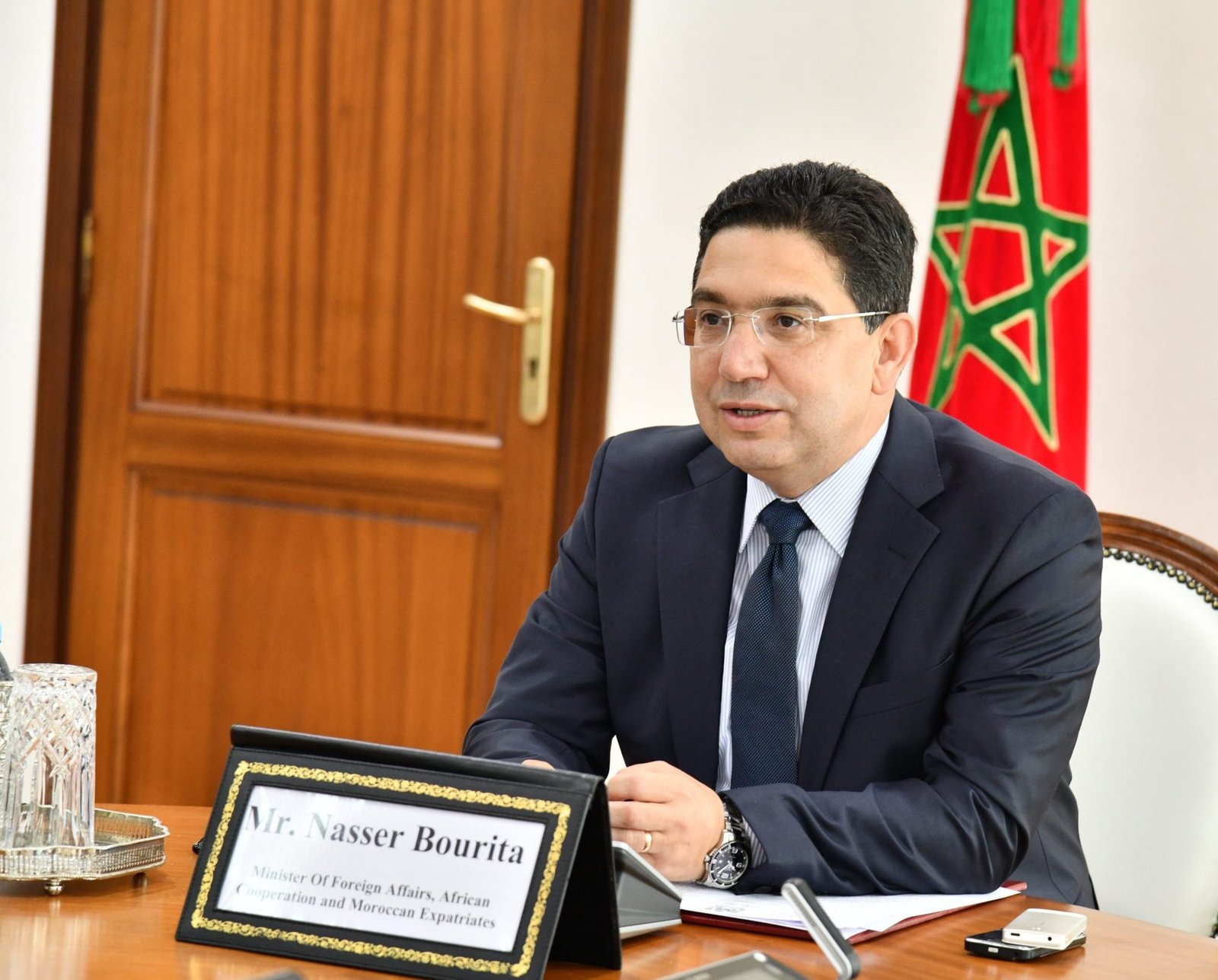 الوزير بوريطة يتباحث بنيويورك مع المبعوث الشخصي للأمين العام للأمم المتحدة إلى الصحراء المغربية ستافان دي ميستورا