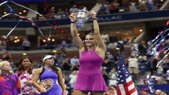 سابالينكا تتوج بلقب أميركا المفتوحة بعد انتصار مثير على بيغولا