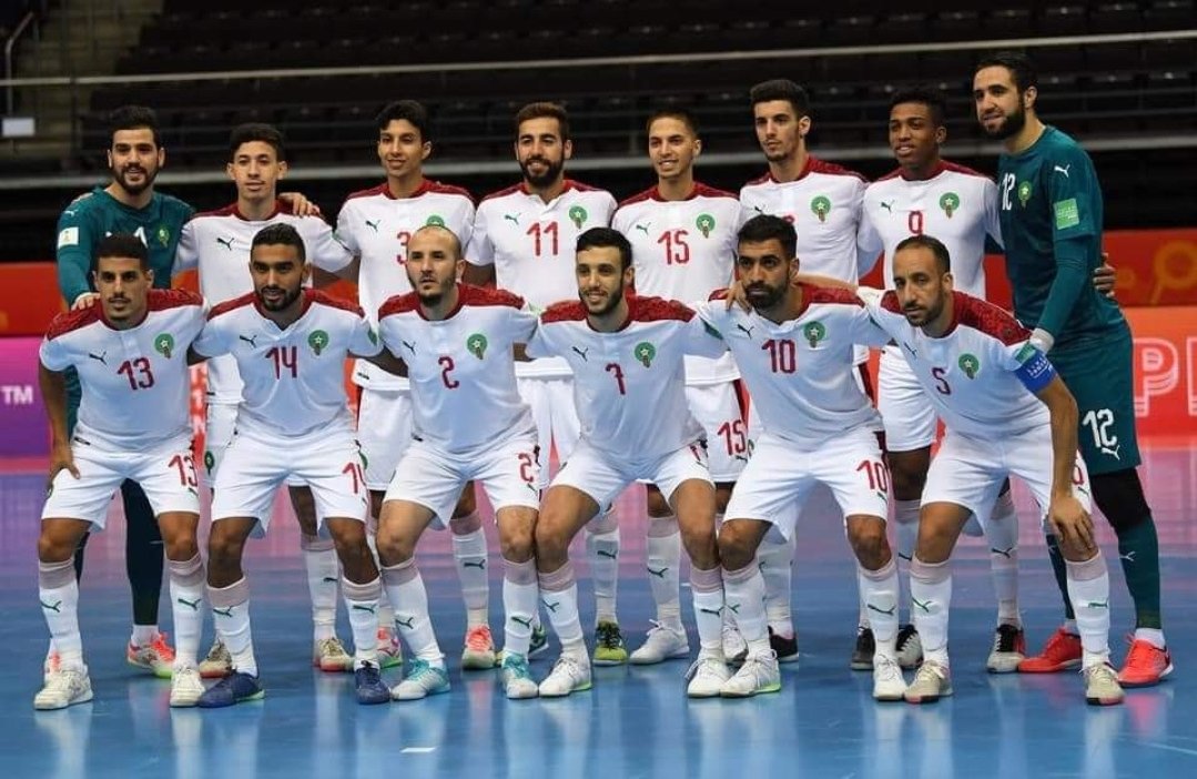أسود القاعة يتفوقون على أفغانستان في استعداداتهم لكأس العالم