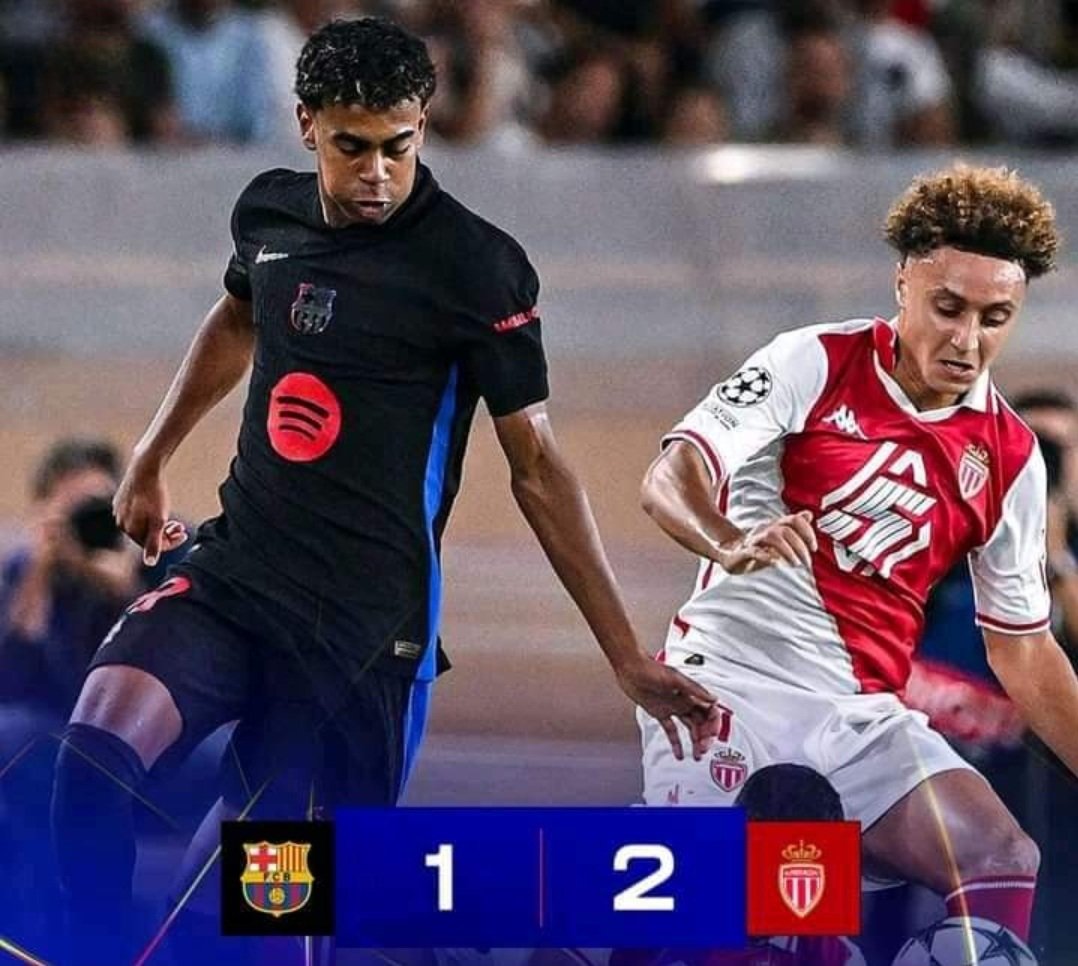 برشلونة يصدم جماهيره بخسارة مفاجئة أمام موناكو في دوري الأبطال