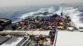 السنغال : البحرية تعترض أزيد من 400 مهاجر غير شرعي