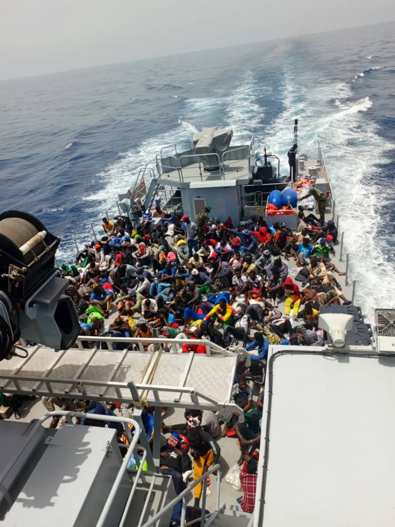 السنغال : البحرية تعترض أزيد من 400 مهاجر غير شرعي