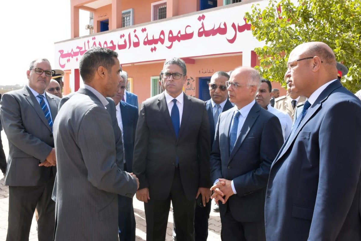 إقليم الحوز : الوزير بنموسى يطلع على سير تقدم أشغال البناء و التأهيل بالمؤسسات التعليمية و الداخليات المتضررة من الزلزال