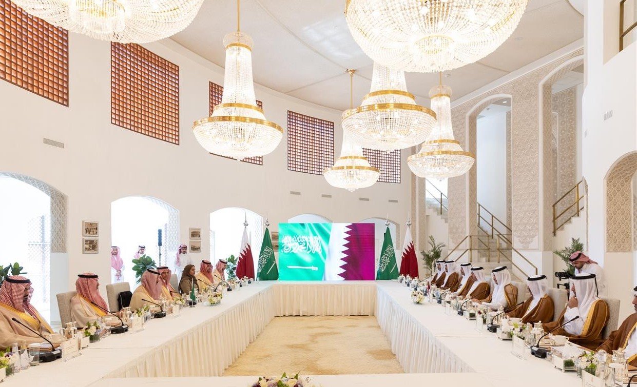 الرياض : إنعقاد إجتماع اللجنة التنفيذية لمجلس التنسيق السعودي – القطري