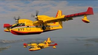 المغرب يرسل طائرتين لمكافحة حرائق البرتغال