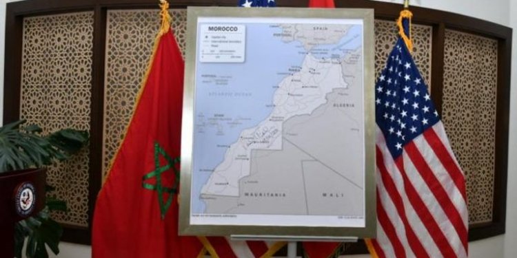 الخارجية الأمريكية تعيد نشر تغريدة السفارة بالرباط المتضمنة لخريطة المغرب بصحرائه