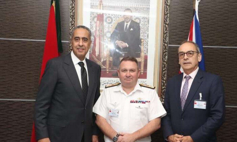 السيد حموشي يستقبل المستشار العسكري الرئيسي البريطاني للشرق الأوسط وشمال إفريقيا