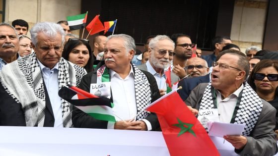 الPPS يدعو للمشاركة في مسيرة وطنية تضامنا مع الشعب اللبناني والفلسطيني